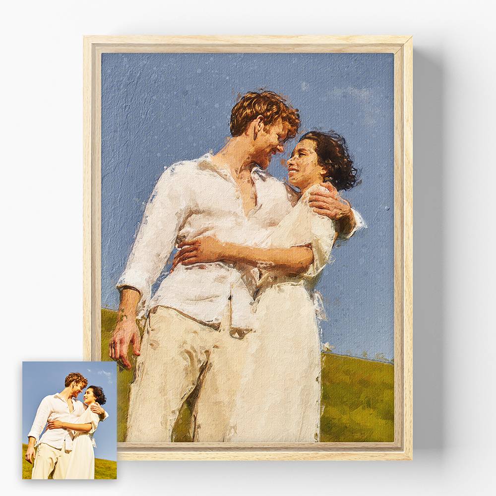 Portrait to Palette - Custom Canvas Art