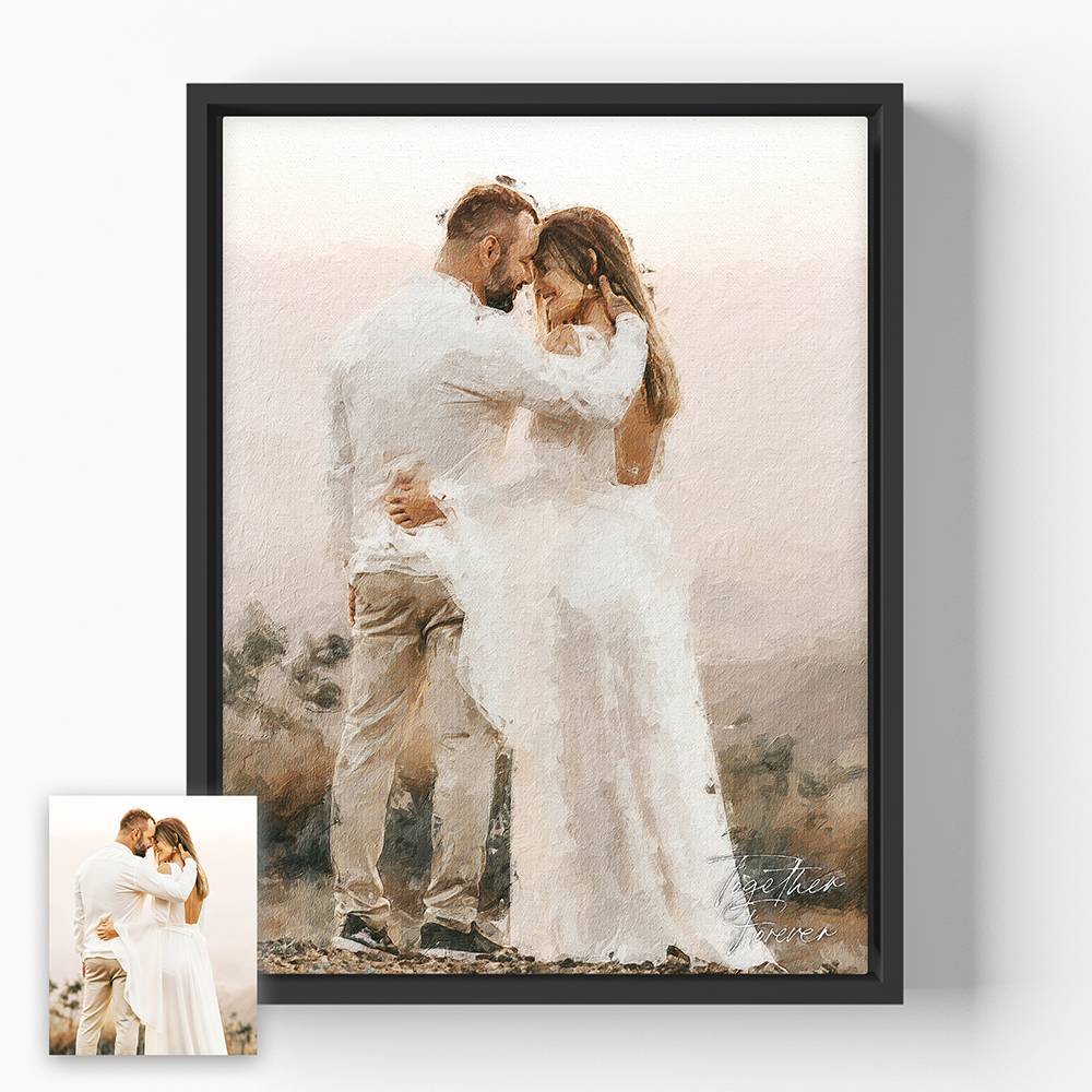 Portrait to Palette - Custom Canvas Art