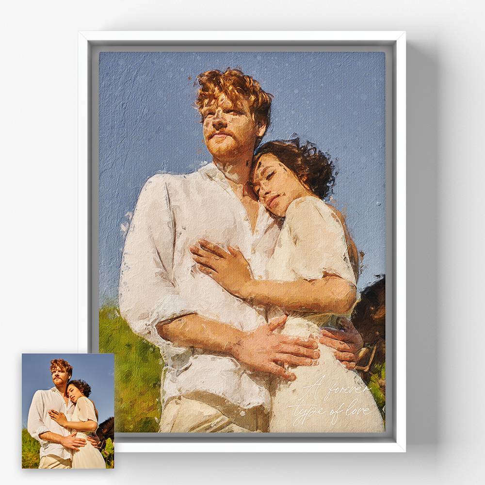 Portrait to Palette - Custom Canvas Art