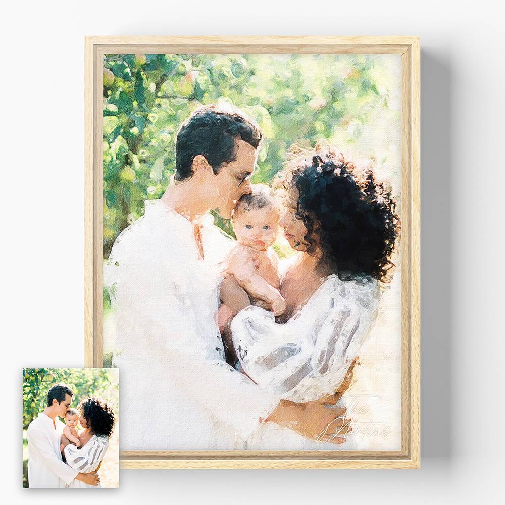 Portrait to Palette - Custom Canvas Art