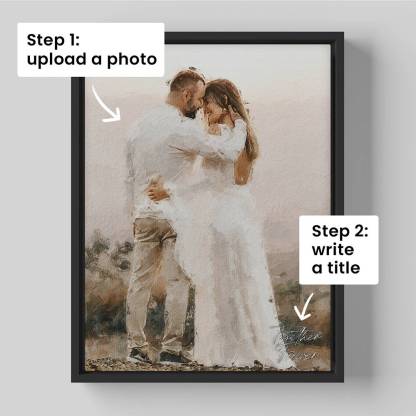 Portrait to Palette - Custom Canvas Art