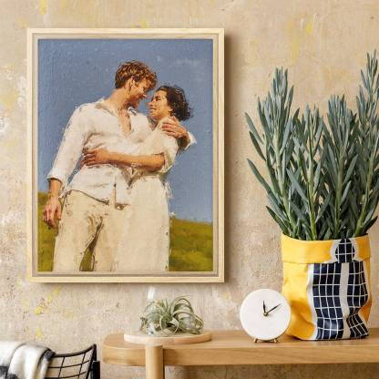 Portrait to Palette - Custom Canvas Art