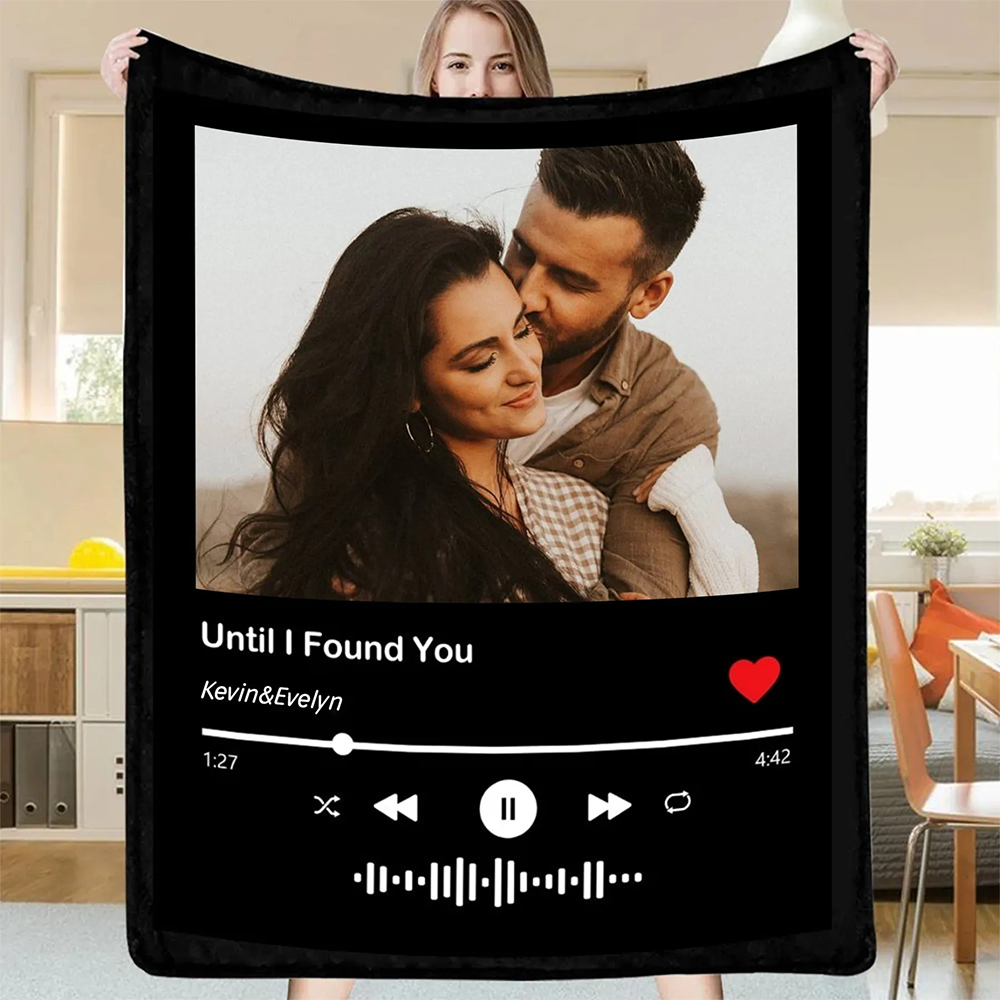 Custom Music Blanket Photo Starlight Blanket