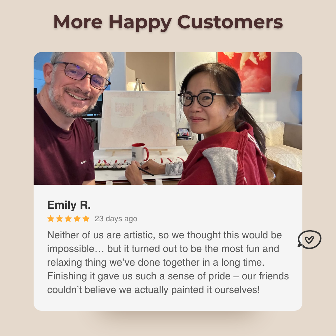 Custom Paint-by-Numbers Kit