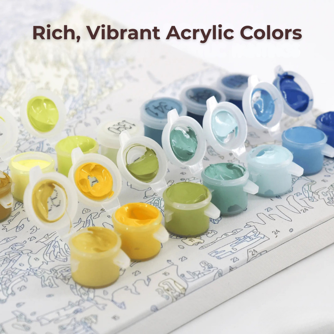 Custom Paint-by-Numbers Kit