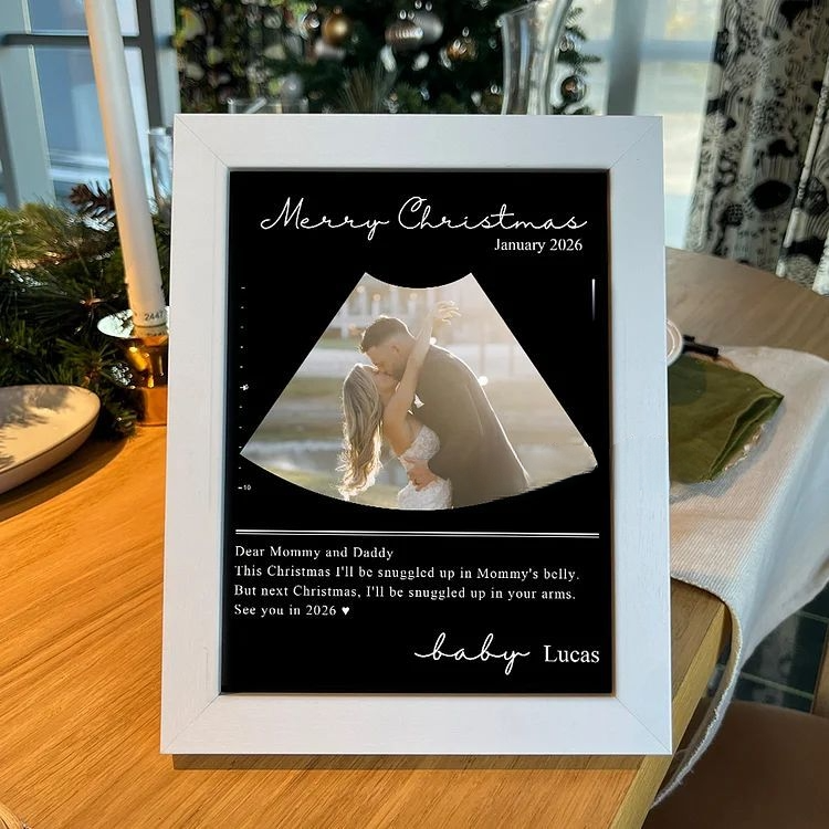 Custom Baby Ultrasound Lenticular Flip Print Gift