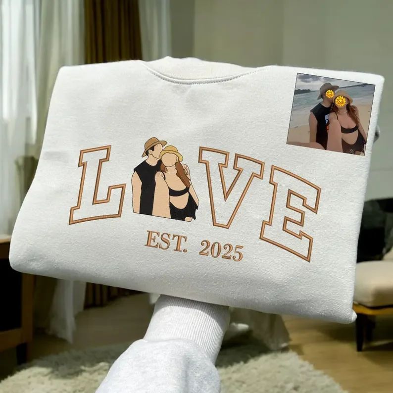 Your Photo, Your LOVE – Custom Couple Hoodies for a Memorable Valentine’s 💑