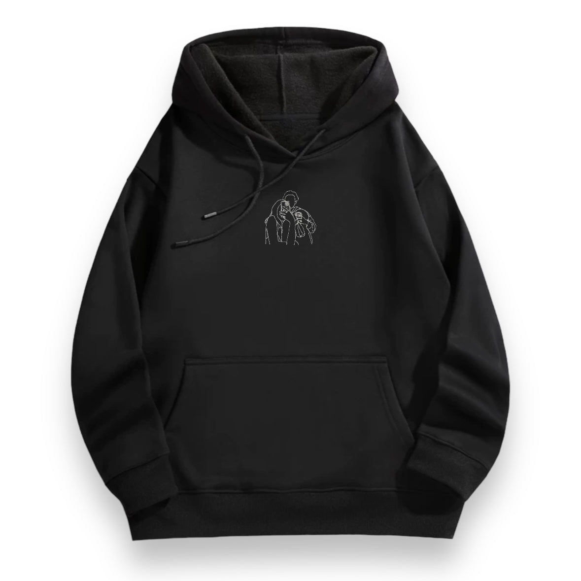 'memory' - Custom Couple/Group Embroidered Hoodie