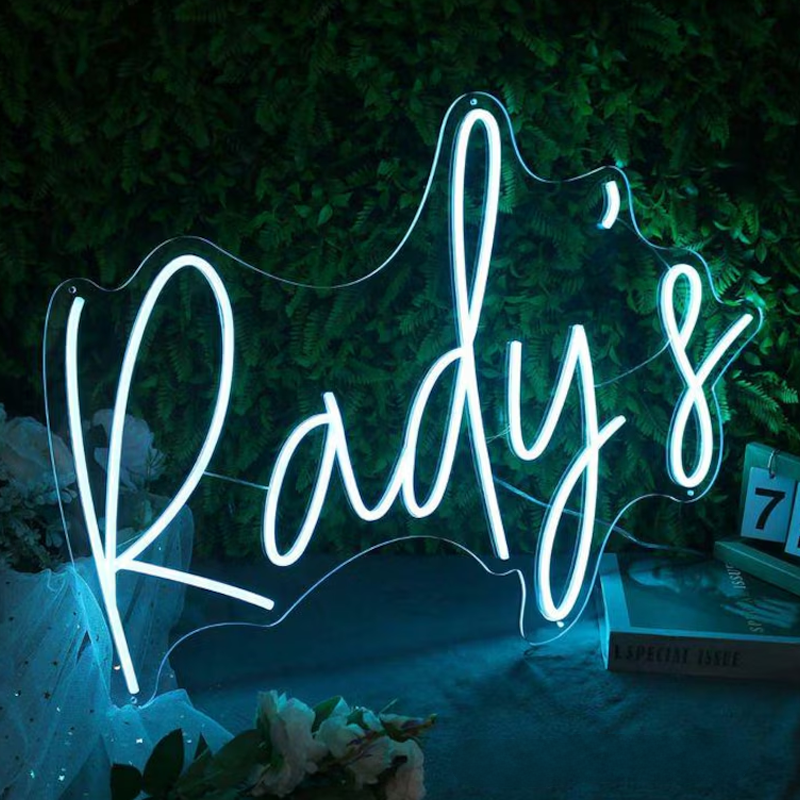 Personalized Neon Sign Last Name Neon Sign Gift For Her