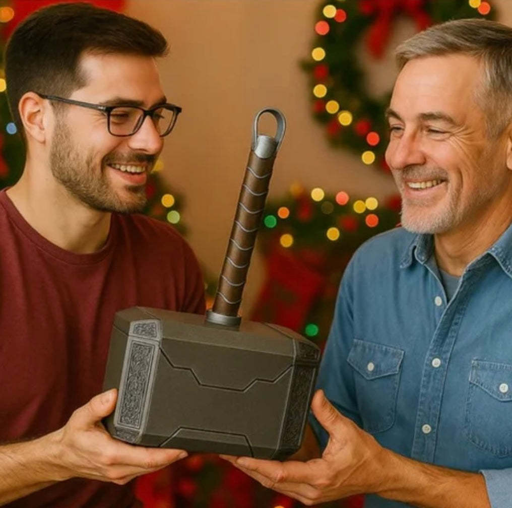 Personalized Hammer And Single-Handle Tool Kit, The Perfect Gift For Your Boyfriend Or For Father's Day.