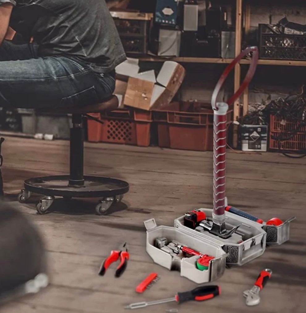 Personalized Hammer And Single-Handle Tool Kit, The Perfect Gift For Your Boyfriend Or For Father's Day.