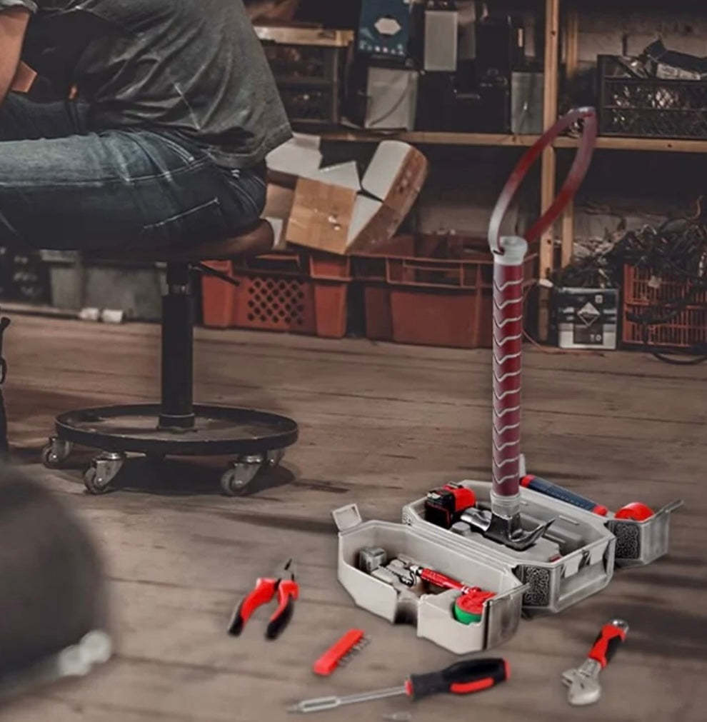 Personalized Hammer And Single-Handle Tool Kit, The Perfect Gift For Your Boyfriend Or For Father's Day.