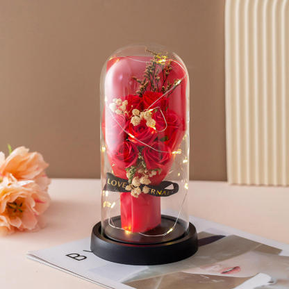 Thumb Immortal Bouquet Luminous Ornaments Romantic Gift For Valentine's Day