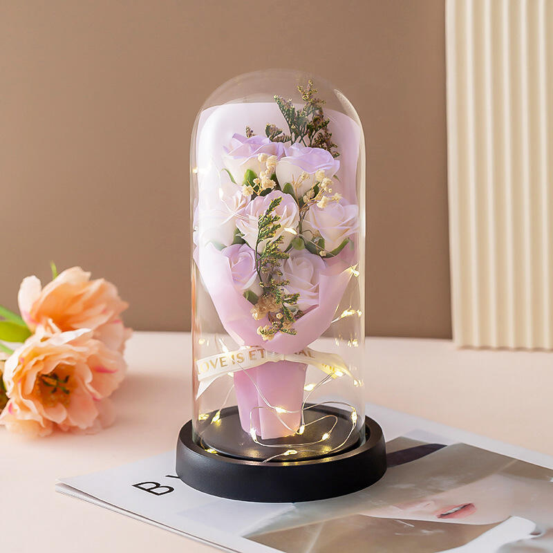 Thumb Immortal Bouquet Luminous Ornaments Romantic Gift For Valentine's Day