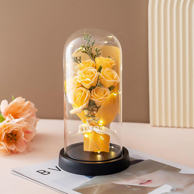 Thumb Immortal Bouquet Luminous Ornaments Romantic Gift For Valentine's Day