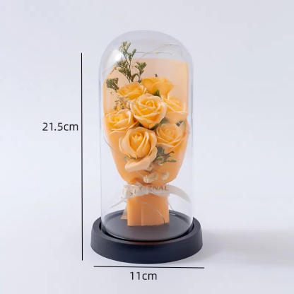 Thumb Immortal Bouquet Luminous Ornaments Romantic Gift For Valentine's Day