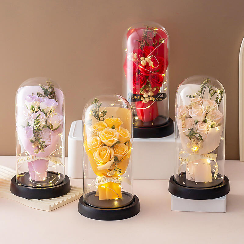 Thumb Immortal Bouquet Luminous Ornaments Romantic Gift For Valentine's Day