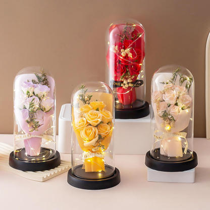 Thumb Immortal Bouquet Luminous Ornaments Romantic Gift For Valentine's Day