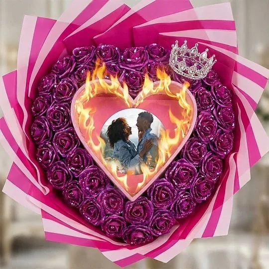 Everlasting Glitter Roses - Burnaway Edition