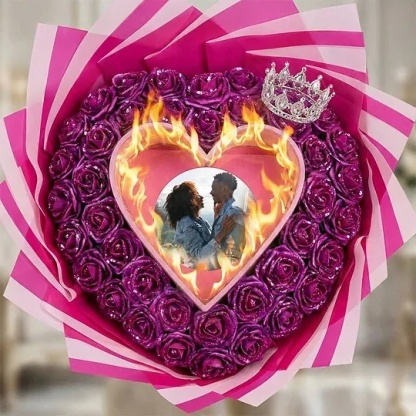 Everlasting Glitter Roses - Burnaway Edition