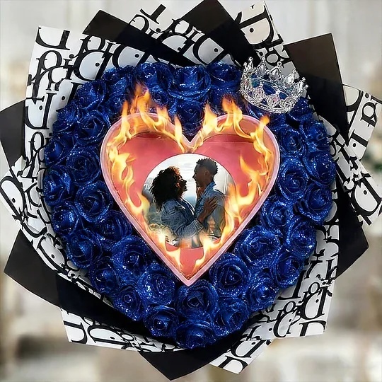 Everlasting Glitter Roses - Burnaway Edition