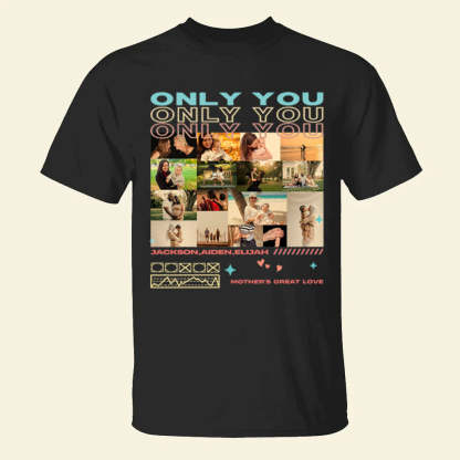 Klamay™Unique Custom Photo Tee 💗 Crewneck 💗 Hoodie