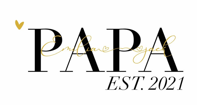 Custom Dad Hoodie with kids names, Personalized Hoodie, Gift For Dad