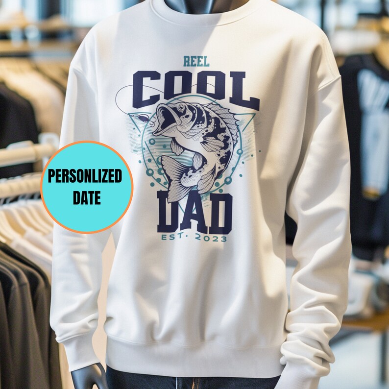 Reel Cool Dad Shirt, Daddy's Fishing Buddy T-Shirt, Dad Fisherman, Gift from Kid, Fathers Day Present