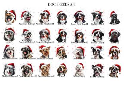 Christmas Dog Personalised Bauble,Christmas Tree Ornament,Pet Gift,Christmas Decoration