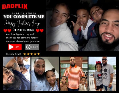 Custom Dad Frame Father's Day Gift,Best Dad Ever, Dadflix