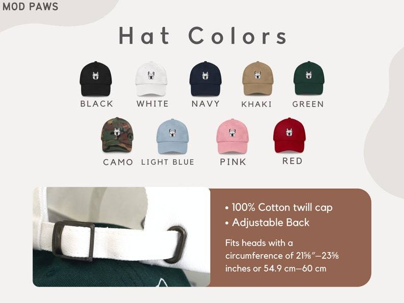 Custom EMBROIDERED Pet Hat Using Pet Photo Personalized Dog Hat Custom Cat Hat Custom Pet Cap Dog Hat Custom Dog Baseball Cap Dog Mom Hat