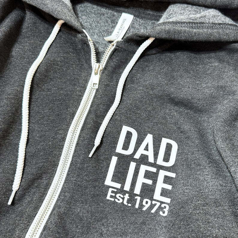 Dad Sweatshirt Hoodie, Dad Zip Up, Personalized Gifts, Father’s Day Gift