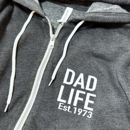 Dad Sweatshirt Hoodie, Dad Zip Up, Personalized Gifts, Father’s Day Gift