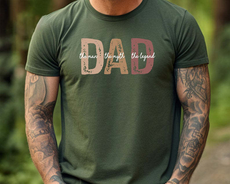 Dad The Man The Myth The Legend Shirt, Fathers Day Gift