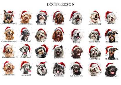 Christmas Dog Personalised Bauble,Christmas Tree Ornament,Pet Gift,Christmas Decoration