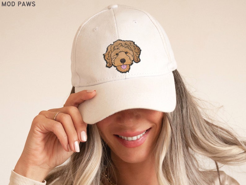 Custom EMBROIDERED Pet Hat Using Pet Photo Personalized Dog Hat Custom Cat Hat Custom Pet Cap Dog Hat Custom Dog Baseball Cap Dog Mom Hat