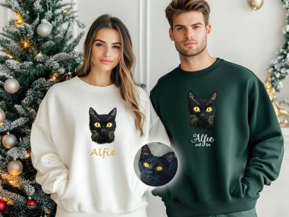 Custom Pet Embroidery | embroider your pet, custom pet embroidered sweatshirt, personalized pet embroidery shirt, Christmas gifts