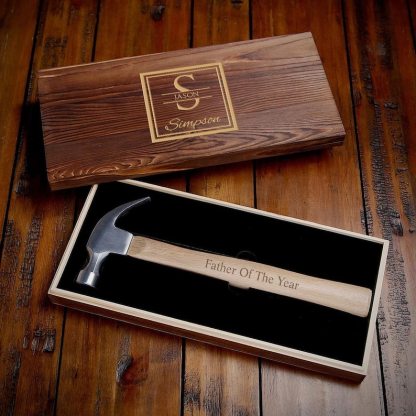 Bonds Built Personalized Gift For Dad - Custom Hammer And Case Gift To Father