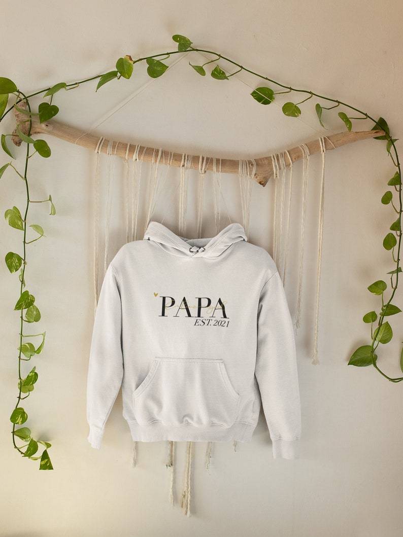 Custom Dad Hoodie with kids names, Personalized Hoodie, Gift For Dad
