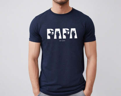 Personalized Shirt For Father's Day, Father's Day Gift, Custom Shirt For Fathers With Name Or Year