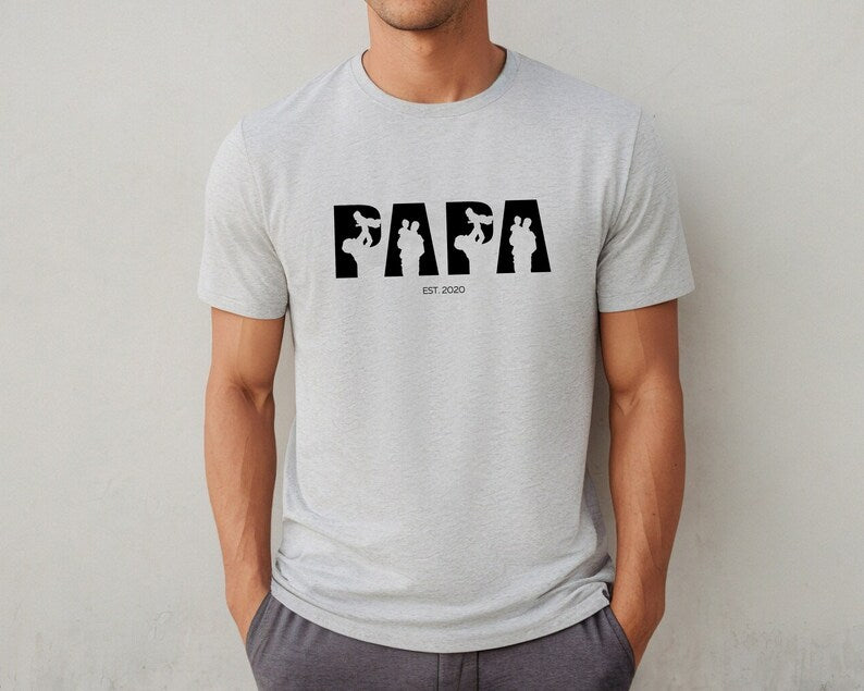 Personalized Shirt For Father's Day, Father's Day Gift, Custom Shirt For Fathers With Name Or Year