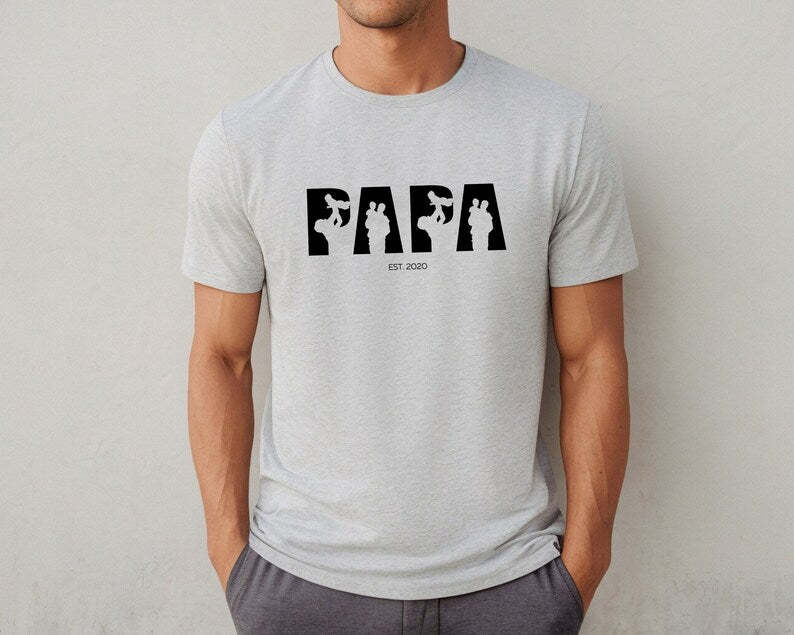 Personalized Shirt For Father's Day, Father's Day Gift, Custom Shirt For Fathers With Name Or Year