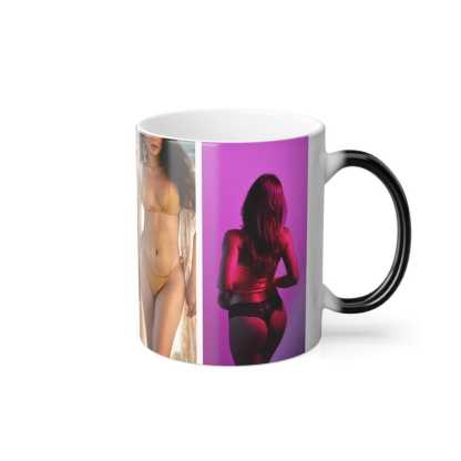 Custom Boudoir Photo Mug | Color morphing magic Mug, Couple Anniversary Valentine gift