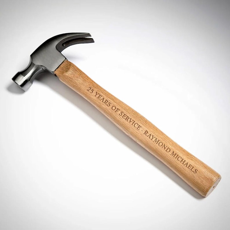 Bonds Built Personalized Gift For Dad - Custom Hammer And Case Gift To Father