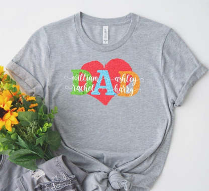 Custom Dad T-Shirt With Names, Personalized Dad T-shirt