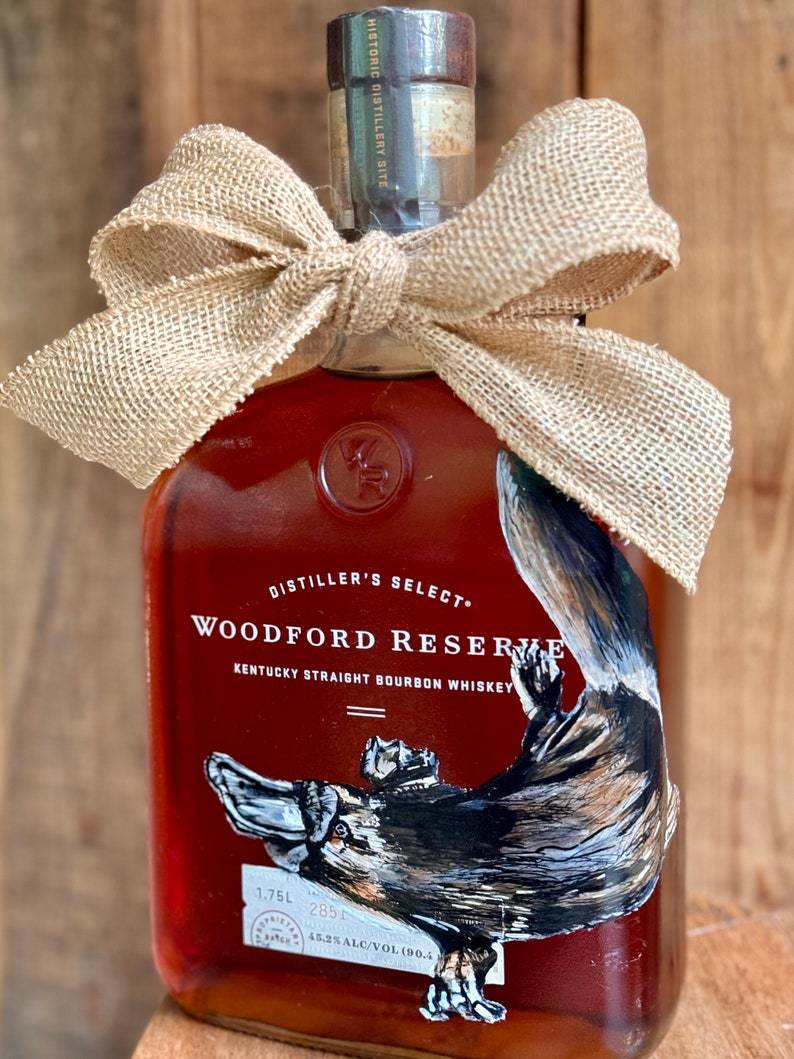 Custom Pet Portrait Whiskey Bottle - Gift For Pet Lovers