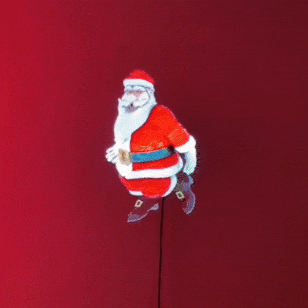 Custom Christmas Hologram Fan