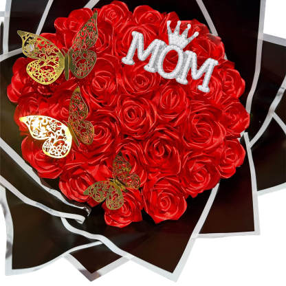 💕Eternal Roses - HandMade From Satin Ribbon(Never Wither)