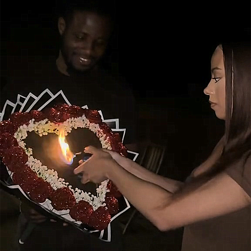 Everlasting Glitter Roses - Burnaway Edition