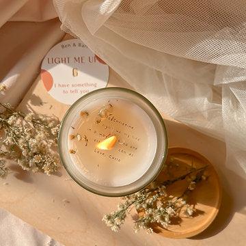 Secret Message Scented Candle